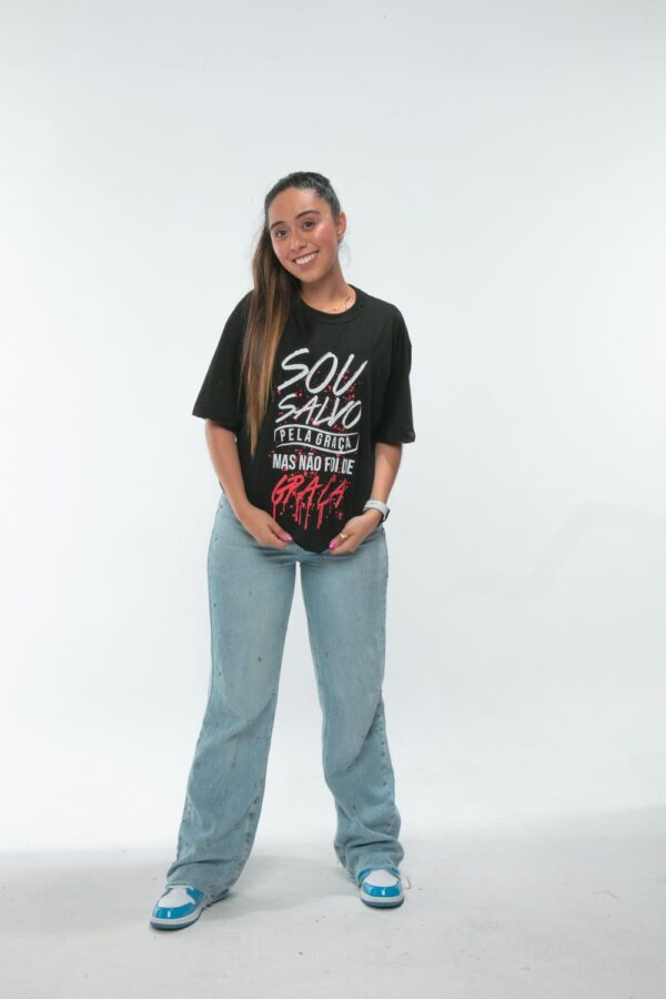 Camiseta Salvo pela Graça