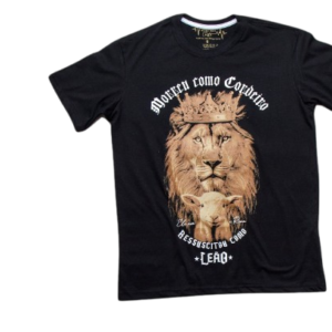 Camiseta Morreu como Cordeiro