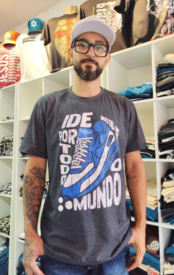 Camiseta Ide por todo o Mundo