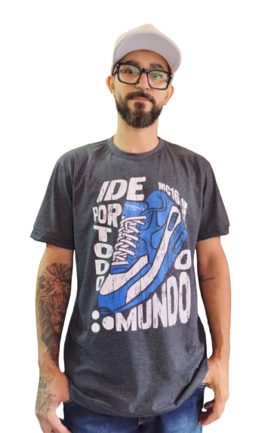 Camiseta Ide por todo o Mundo