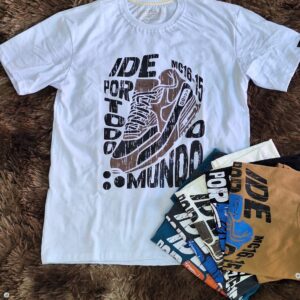 Camiseta Ide Por Todo Mundo